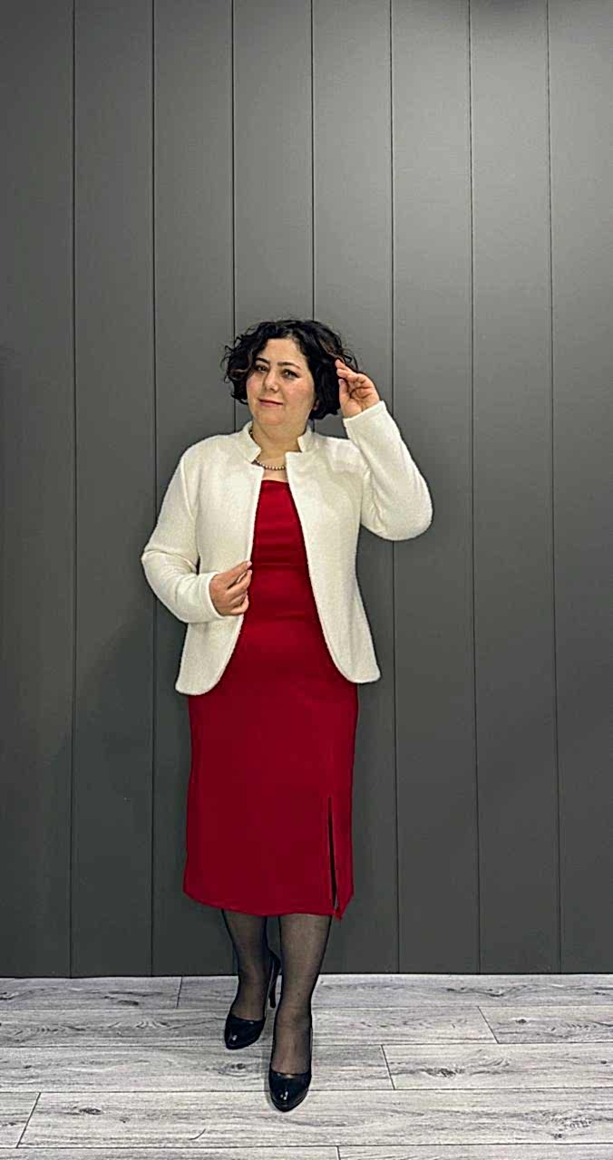 İtalyan Klasik Ceket Beyaz