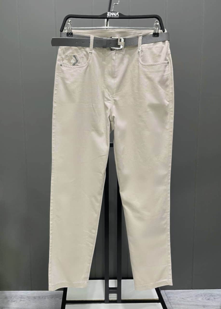 Bilek Boy Boru Paça Pantolon Vizon