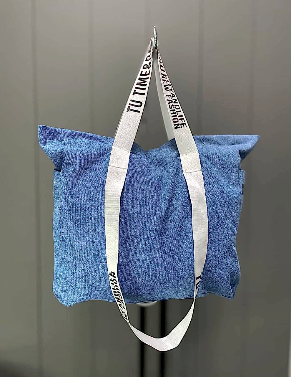Denim Tote Çanta 02