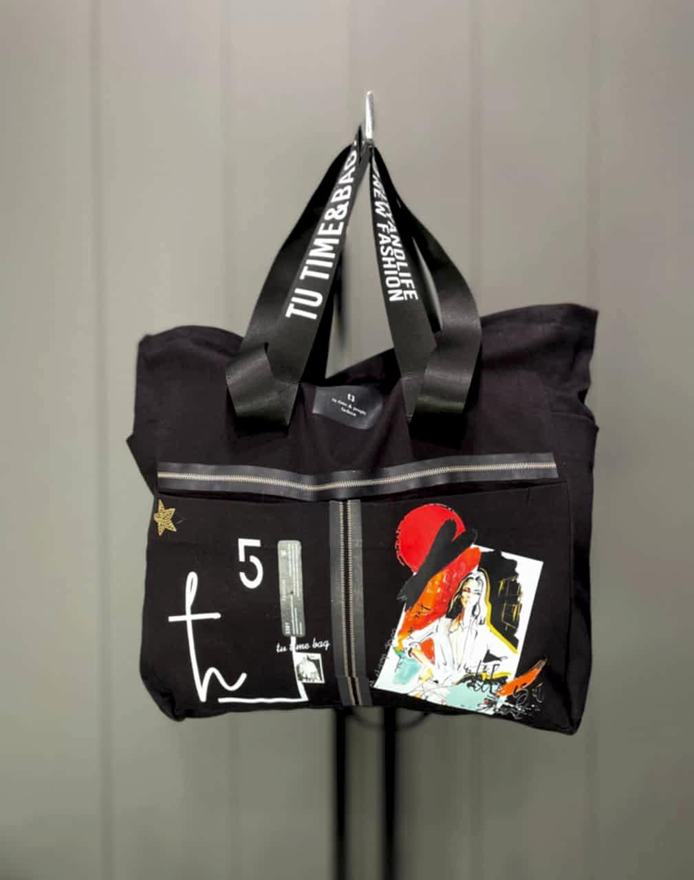Denim Tote Çanta 03